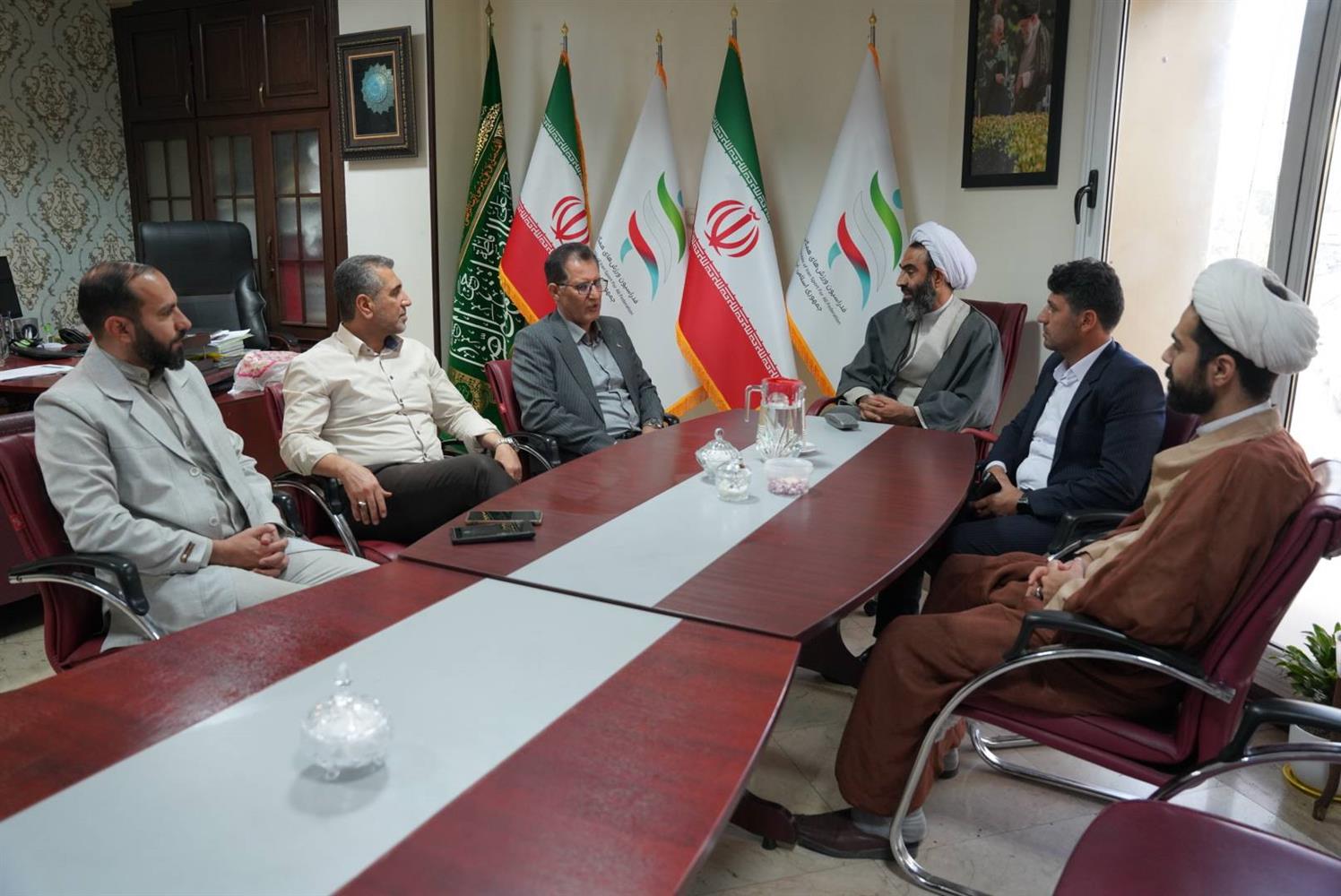 دیدار نماینده مردم خمینی شهر اصفهان در مجلس شورای اسلامی با رییس فدراسیون ورزش‌های همگانی